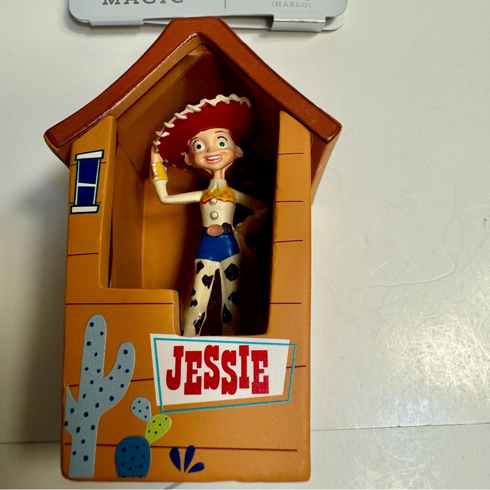 NWT. Disney Jessie Talking Living Magic Sketchbook Ornament, Toy Story.